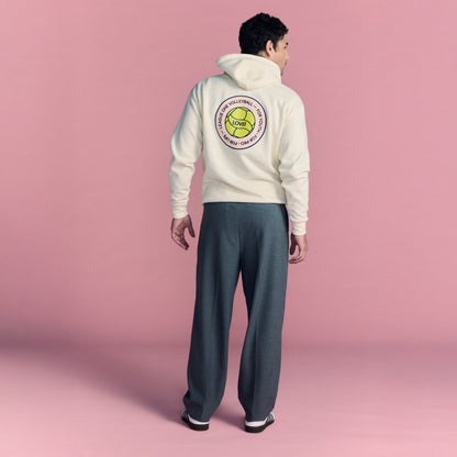 LOVB Volleyball Graphic Bone Hybrid Hoodie