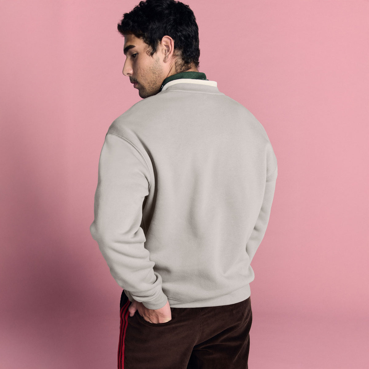 Cement Volleyball Hybrid Crewneck