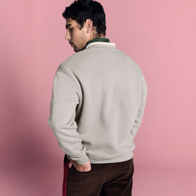 Cement Volleyball Hybrid Crewneck