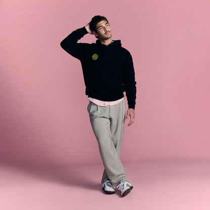 LOVB Volleyball Graphic Black Hybrid Hoodie