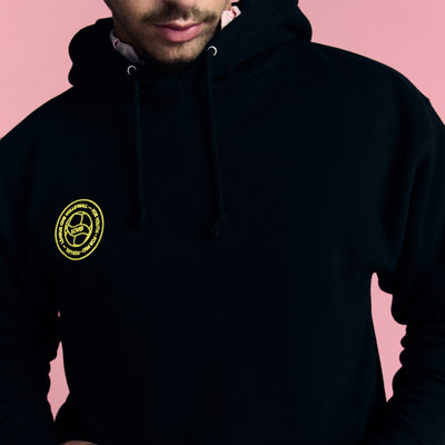 LOVB Volleyball Graphic Black Hybrid Hoodie
