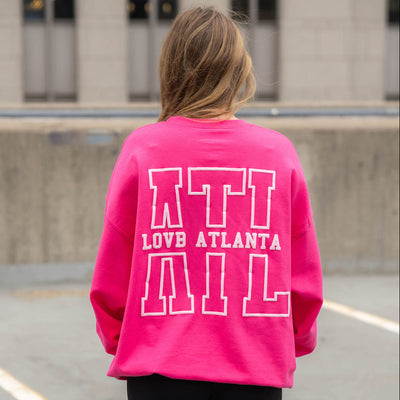 LOVB Atlanta Split Crewneck Back