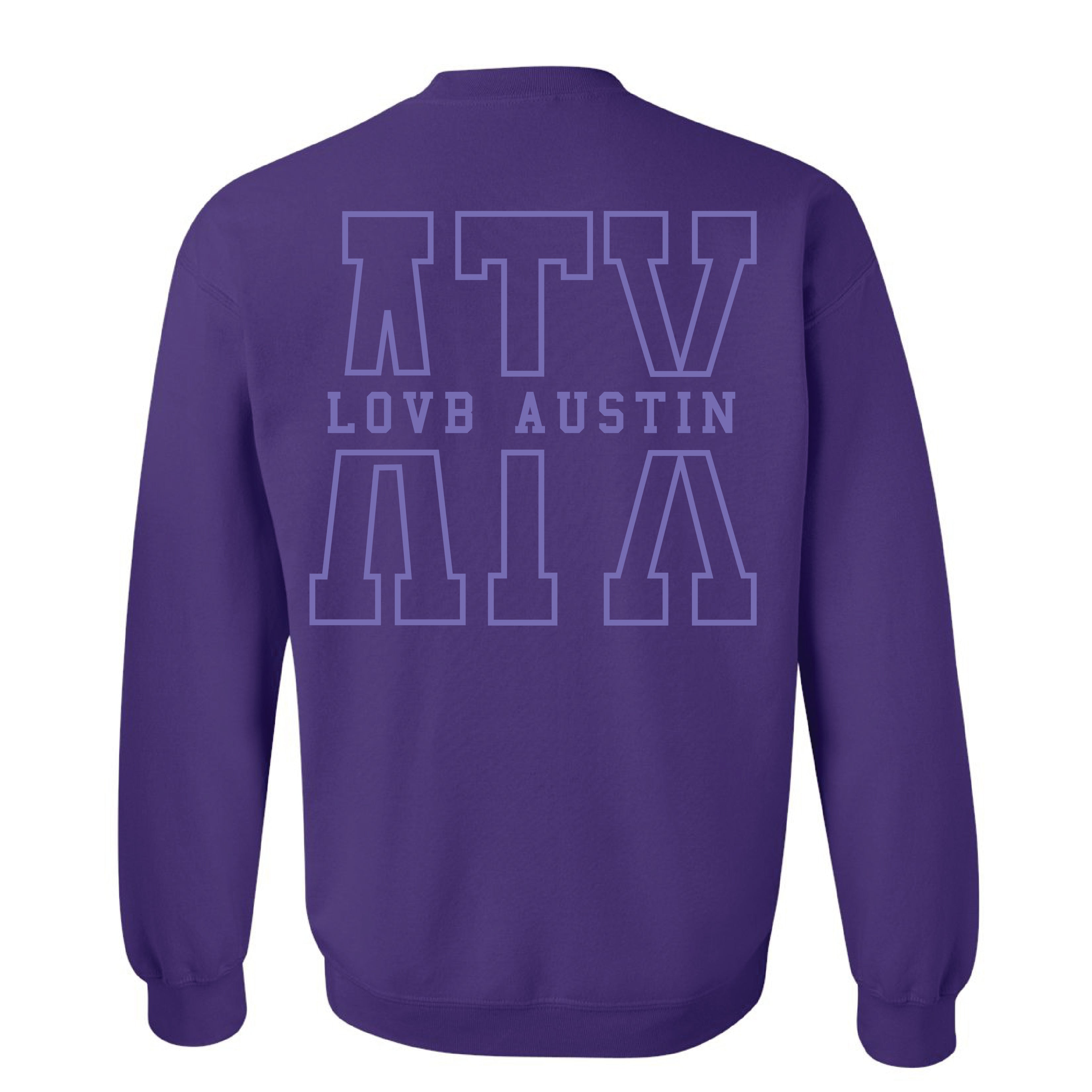 LOVB Austin Split ATX Crewneck Back