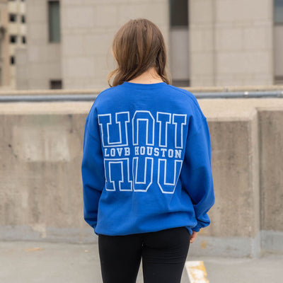 LOVB Houston Split Crewneck Back