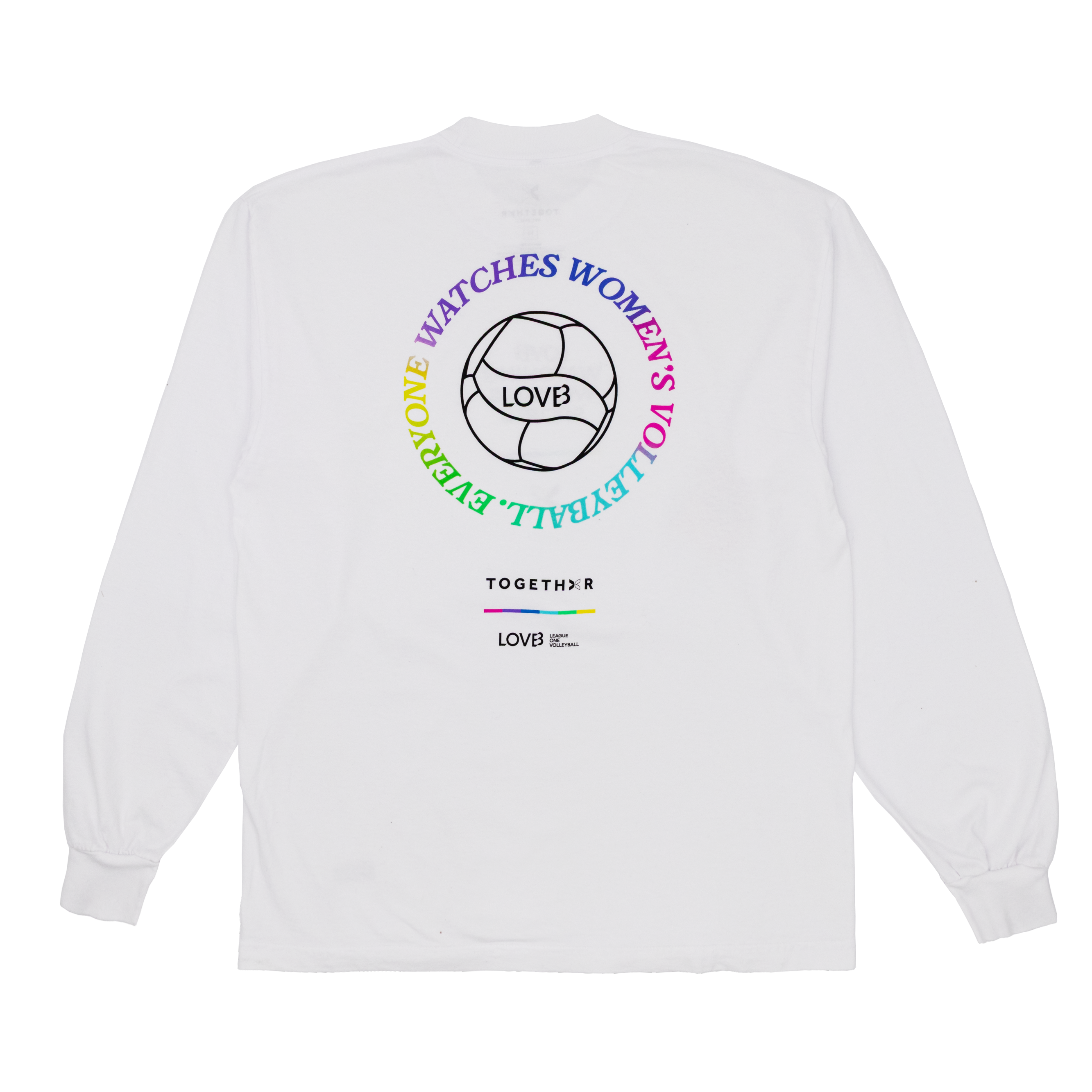 LOVB x TOGETHXR LOVB Watching Women's Sports Long Sleeve T-Shirt