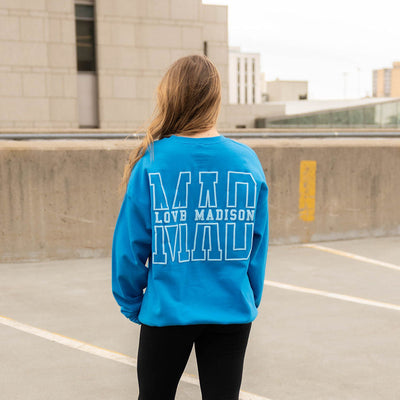 LOVB Madison Split Crewneck Back