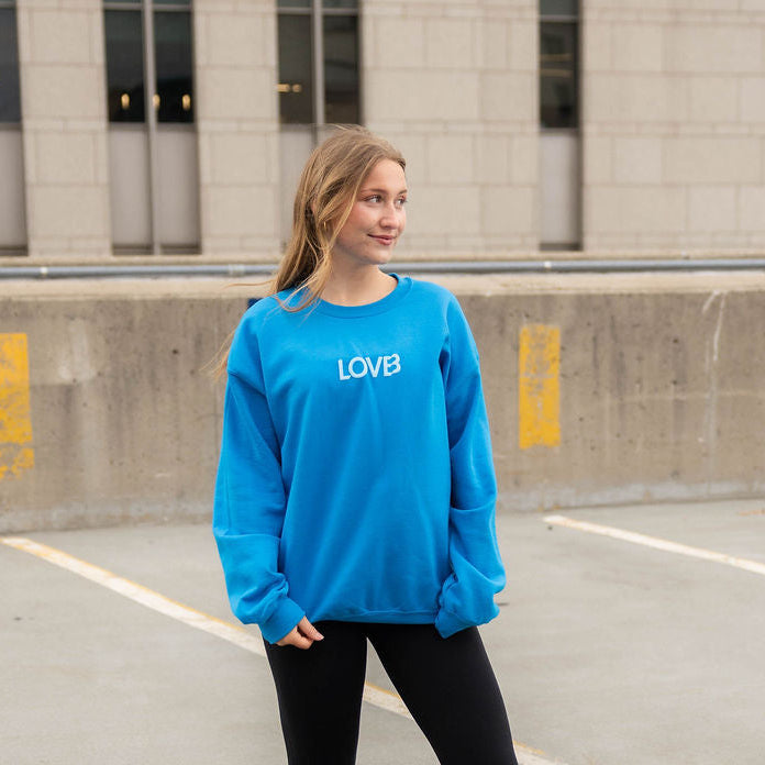 LOVB Madison Split Crewneck Front