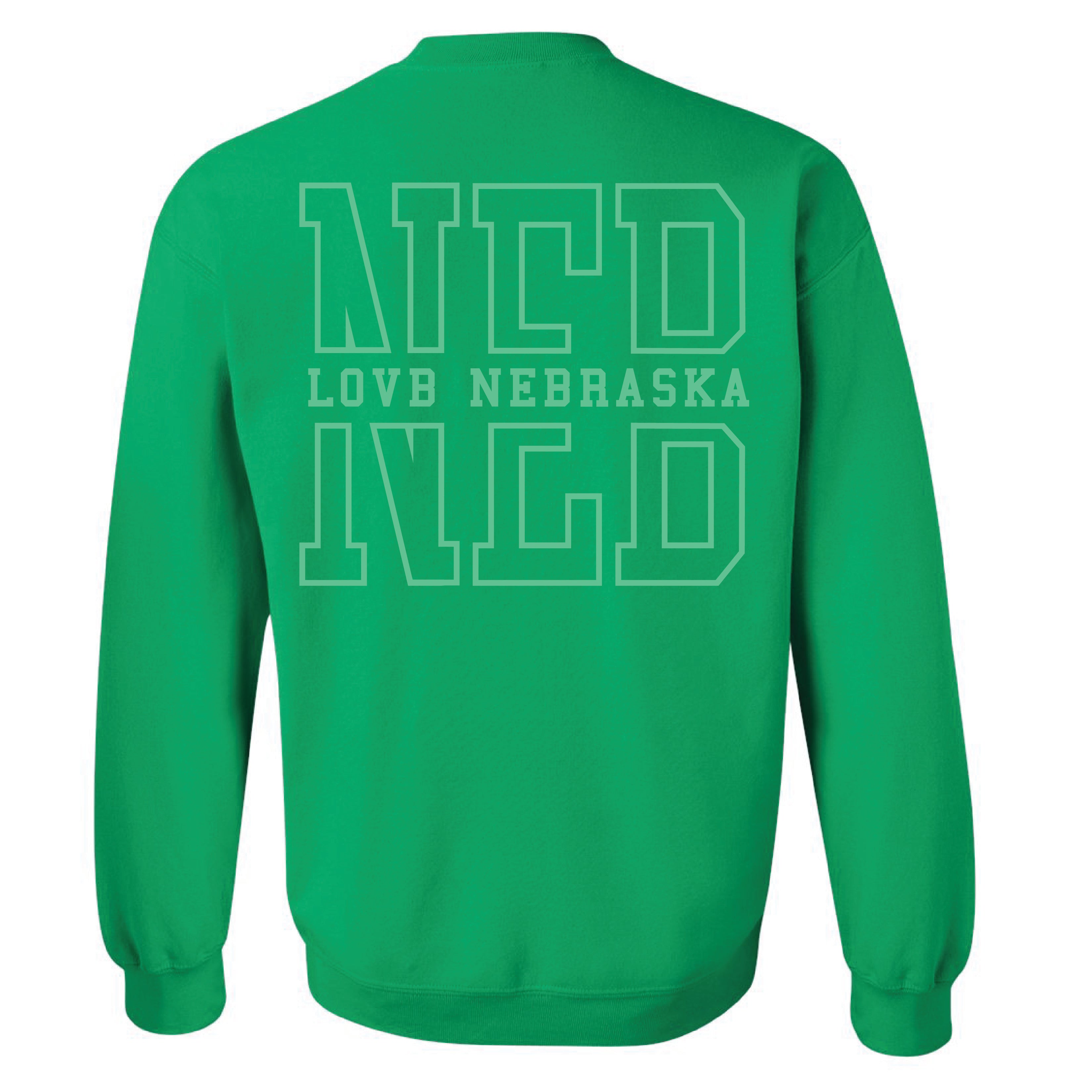 LOVB Nebraska Split NEB Crewneck