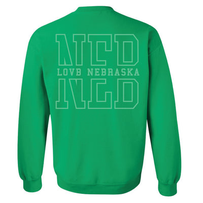 LOVB Nebraska Split NEB Crewneck