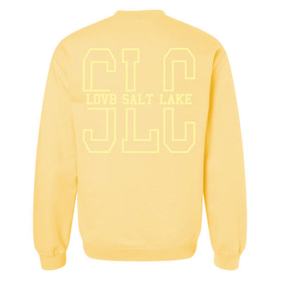 LOVB Salt Lake Split SLC Crewneck Back
