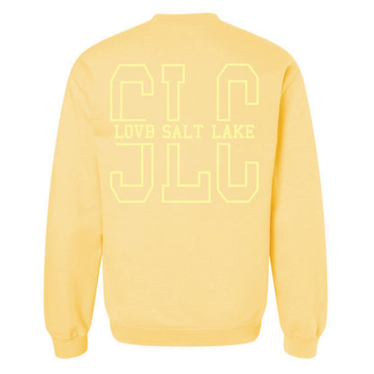 LOVB Salt Lake Split SLC Crewneck Back