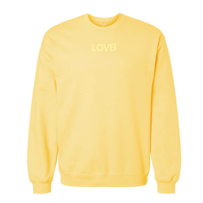 LOVB Salt Lake Split SLC Crewneck Front