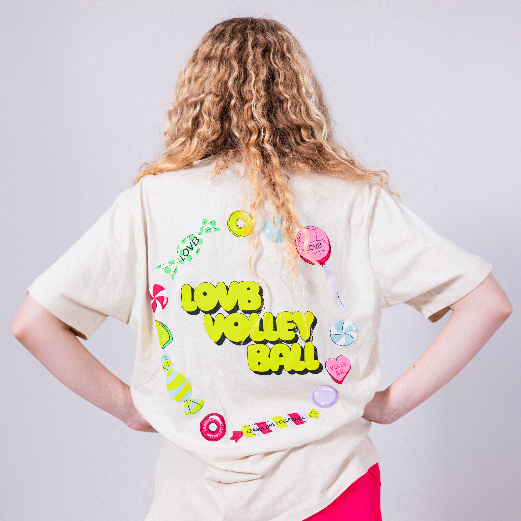 LOVB Volleyball Candy T-Shirt