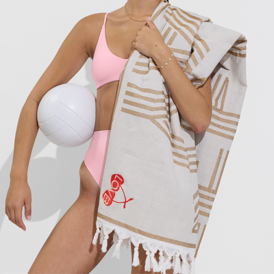 LOVB x Left On Friday Pool Towel