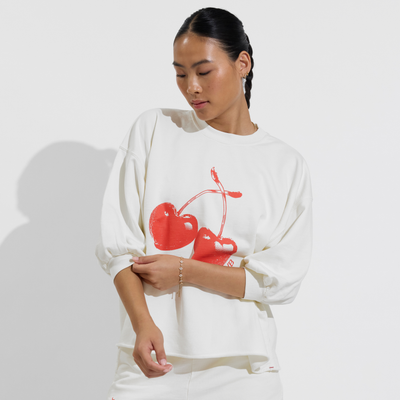 LOVB x Left On Friday Sports and Rec Cherry Crewneck