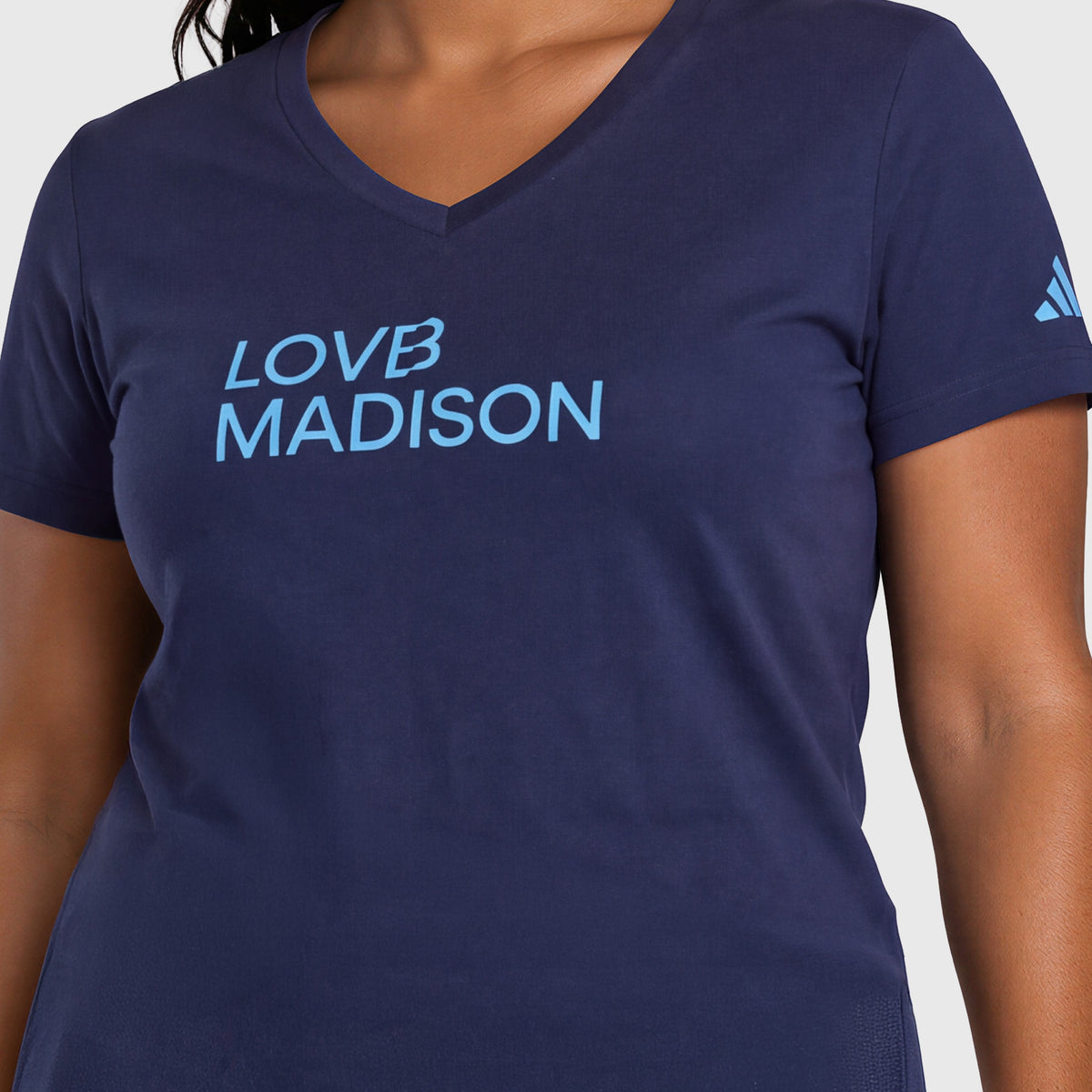 LOVB Madison x adidas V Neck Tee