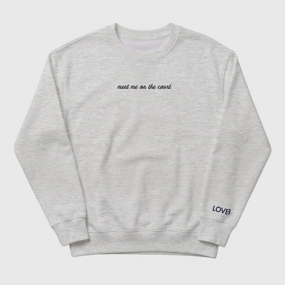 Meet Me on the Court Crewneck