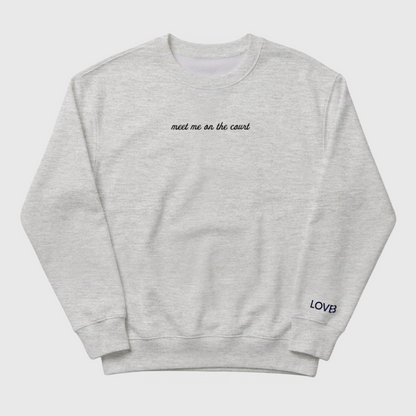 Meet Me on the Court Crewneck