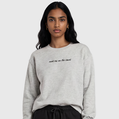 Meet Me on the Court Crewneck