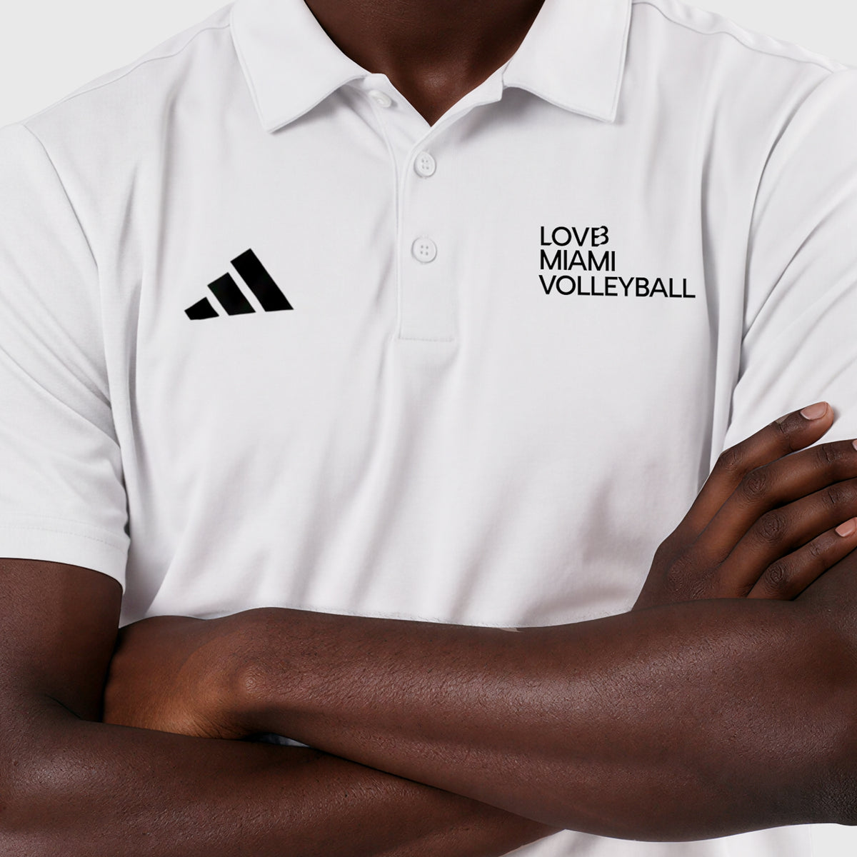 LOVB Miami x adidas Ultimate 365 Solid Polo
