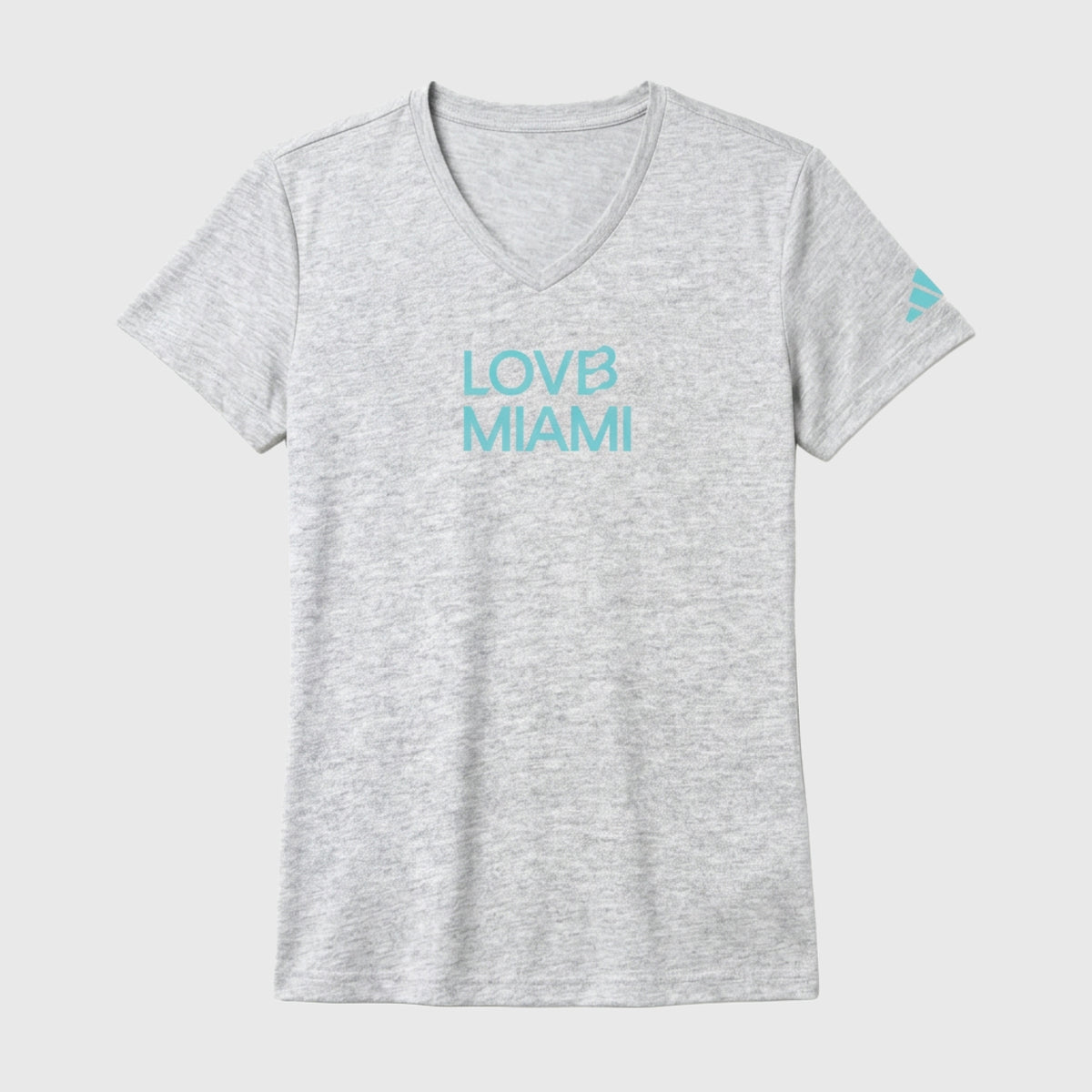 LOVB Miami x adidas V Neck Tee