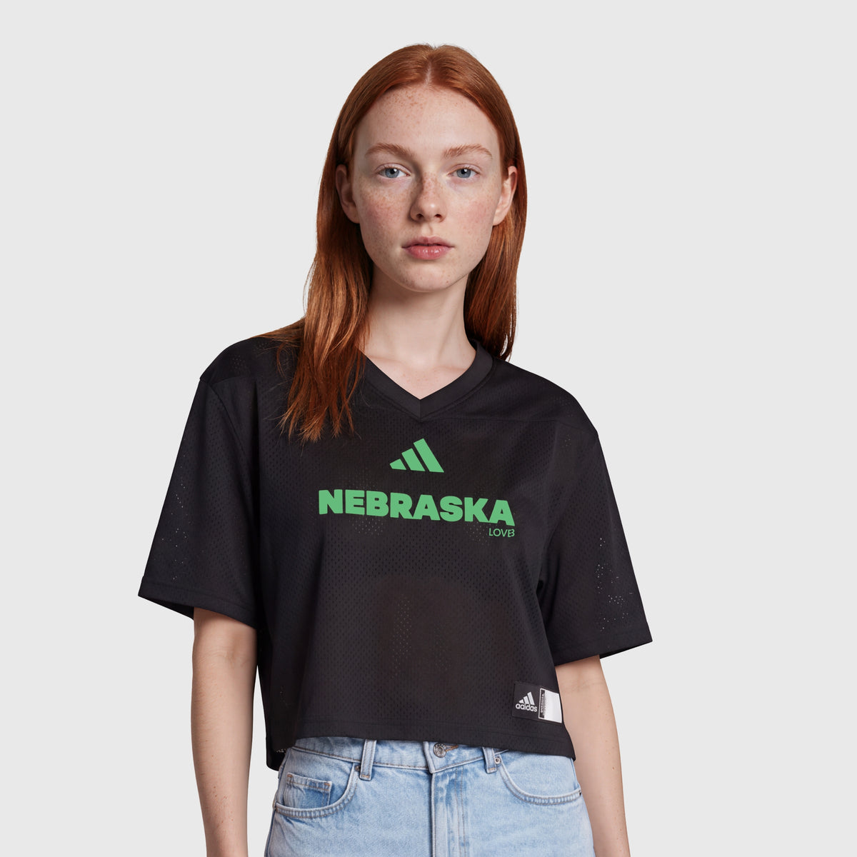 LOVB Nebraska x adidas Crop Jersey