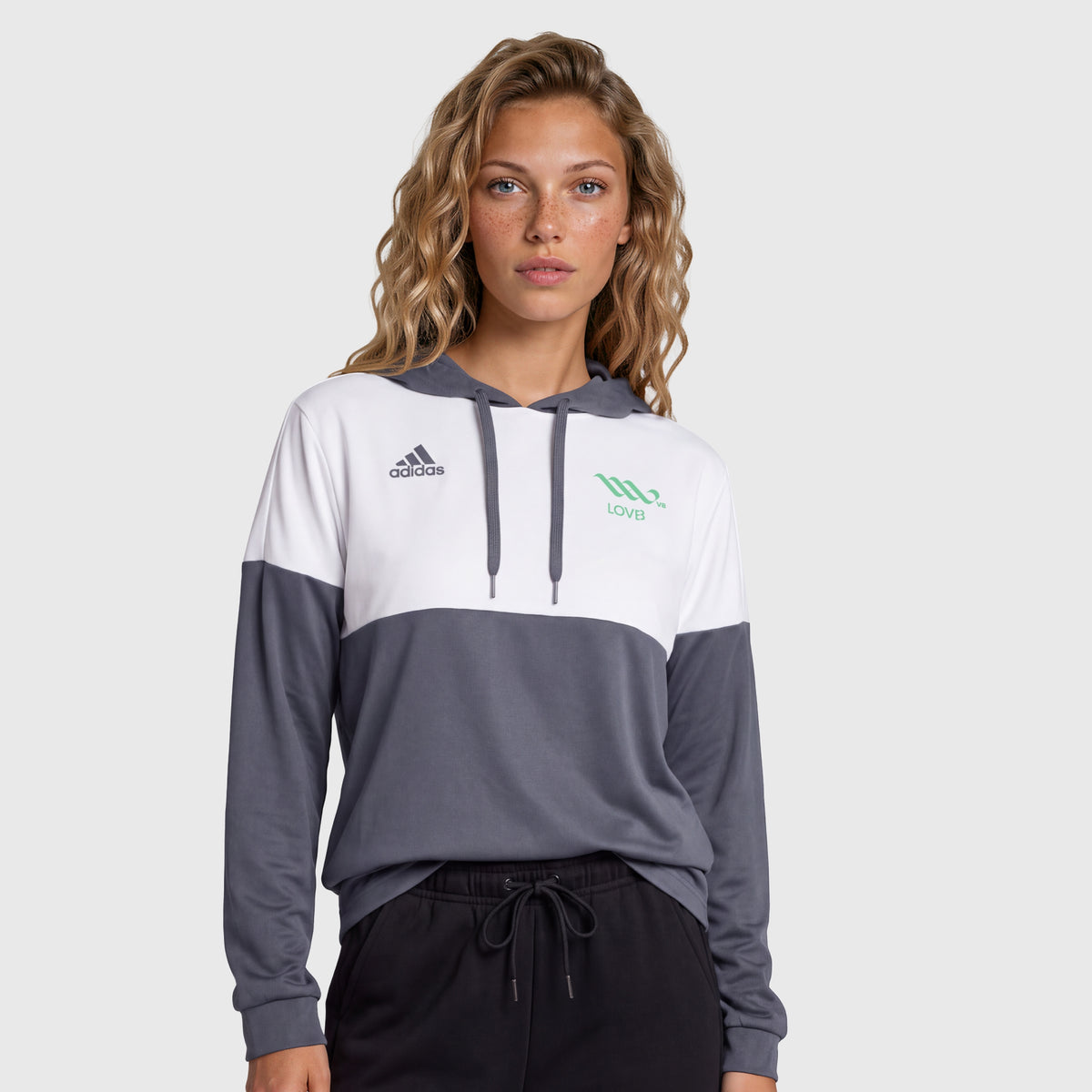 LOVB Nebraska x adidas Legend Shooter Hood