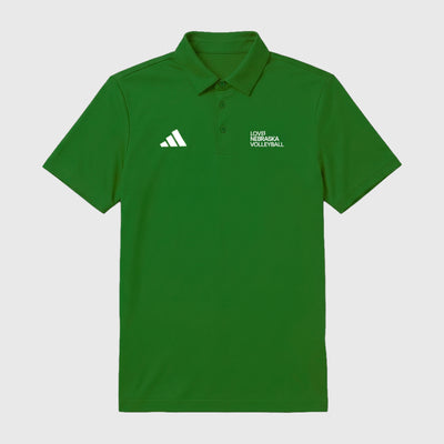LOVB Nebraska x adidas Ultimate 365 Solid Polo
