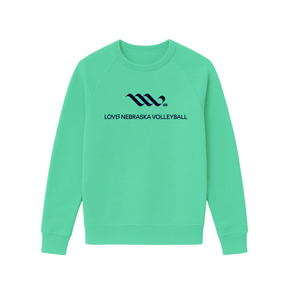 LOVB Nebraska Color Drenched Crewneck Sweatshirt