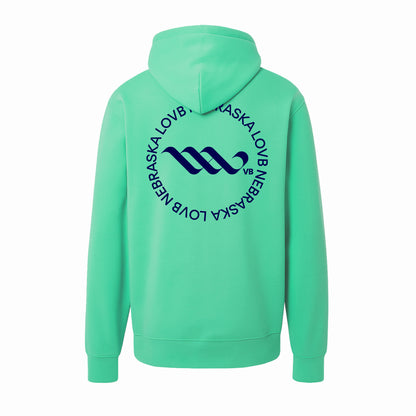 LOVB Nebraska Color Drenched Hoodie
