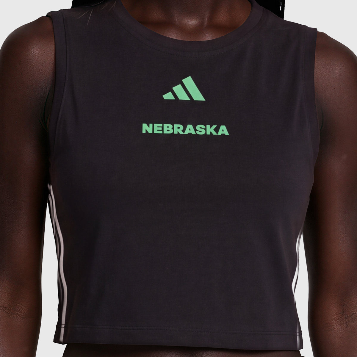 LOVB Nebraska x adidas Crop Tank