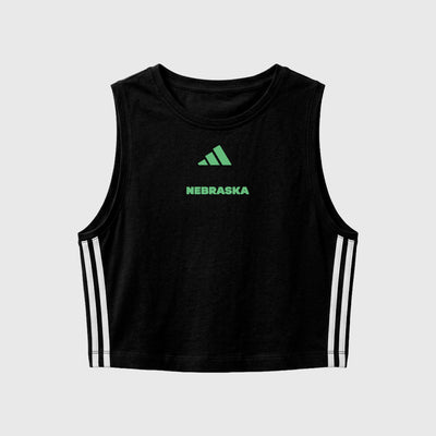 LOVB Nebraska x adidas Crop Tank