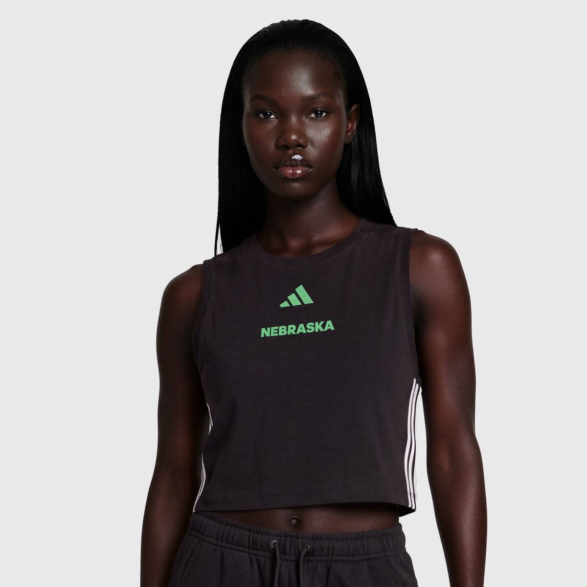 LOVB Nebraska x adidas Crop Tank