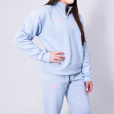 LOVB Candy Court Powder Blue Sweatpants