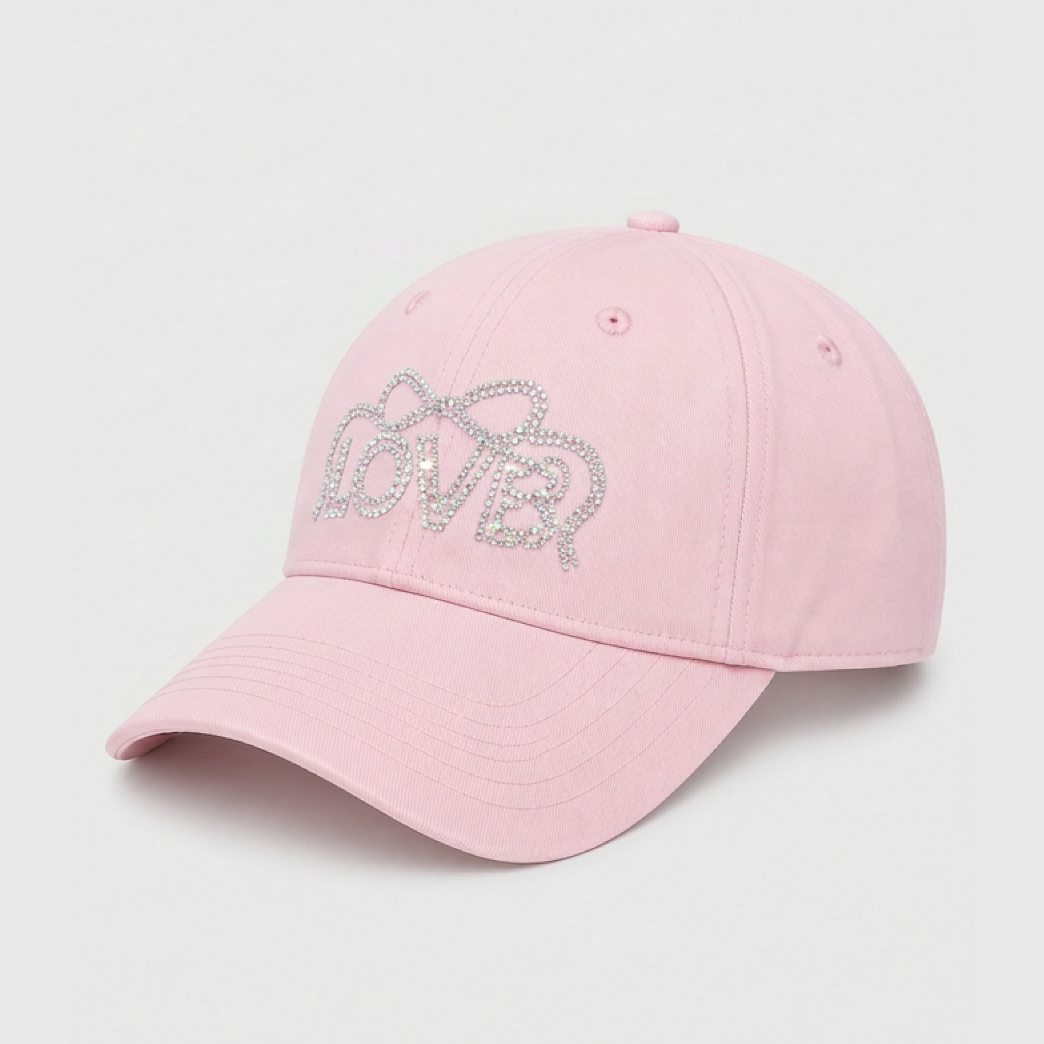 LOVB Rhinestone Bow Baseball Hat
