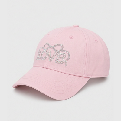 LOVB Rhinestone Bow Baseball Hat