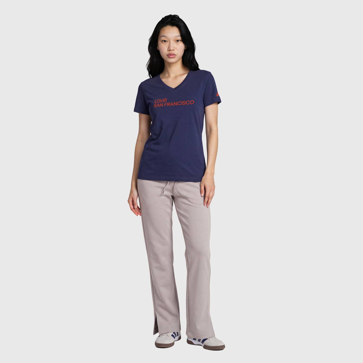 San Francisco Signal x adidas V Neck Tee