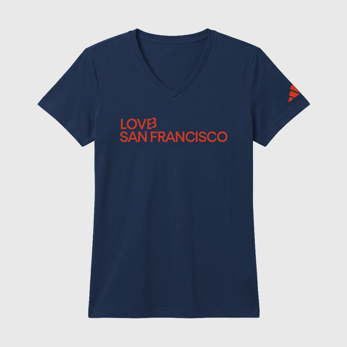 San Francisco Signal x adidas V Neck Tee