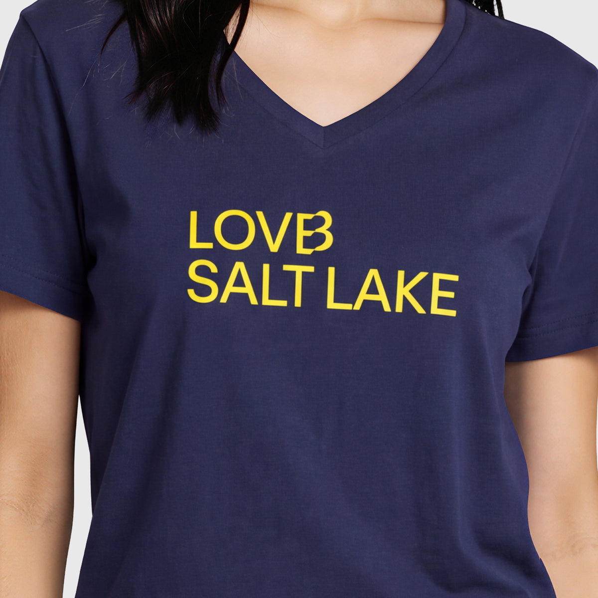 LOVB Salt Lake x adidas V Neck Tee