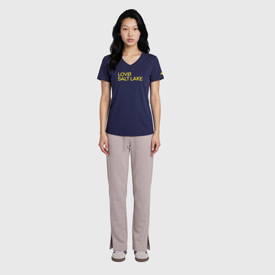 LOVB Salt Lake x adidas V Neck Tee