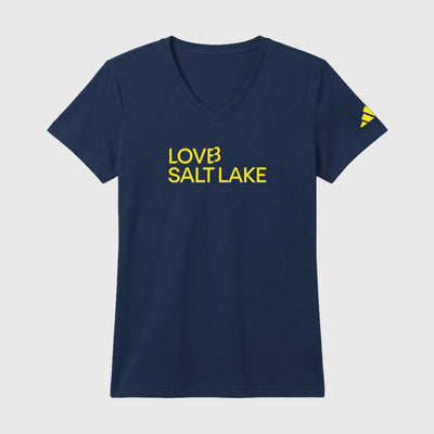 LOVB Salt Lake x adidas V Neck Tee