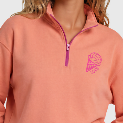 Summer LOVB No Soft Serve Quarter Zip