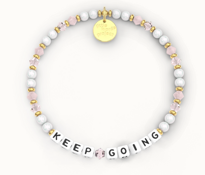 Keep Going Beaded Bracelet