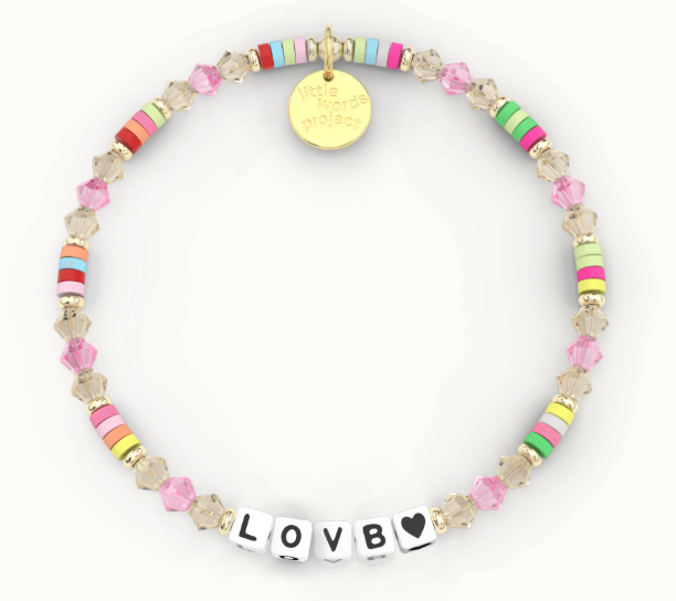 LOVB <3 Beaded Bracelet