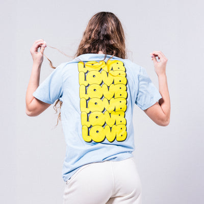 LOVB Sweet Victory Powder Blue T-Shirt