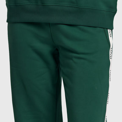 LOVB Varsity Edit Hunter Green Wide Leg Fleece Sweatpants