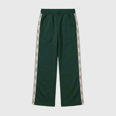 LOVB Varsity Edit Hunter Green Wide Leg Fleece Sweatpants