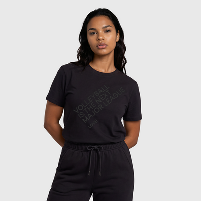 Volleyball is the Next Major League Black T-Shirt