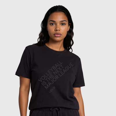 Volleyball is the Next Major League Black T-Shirt
