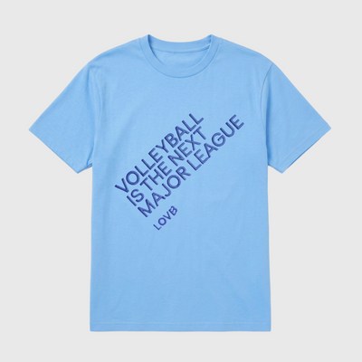 Volleyball is the Next Major League Bright Royal T-Shirt